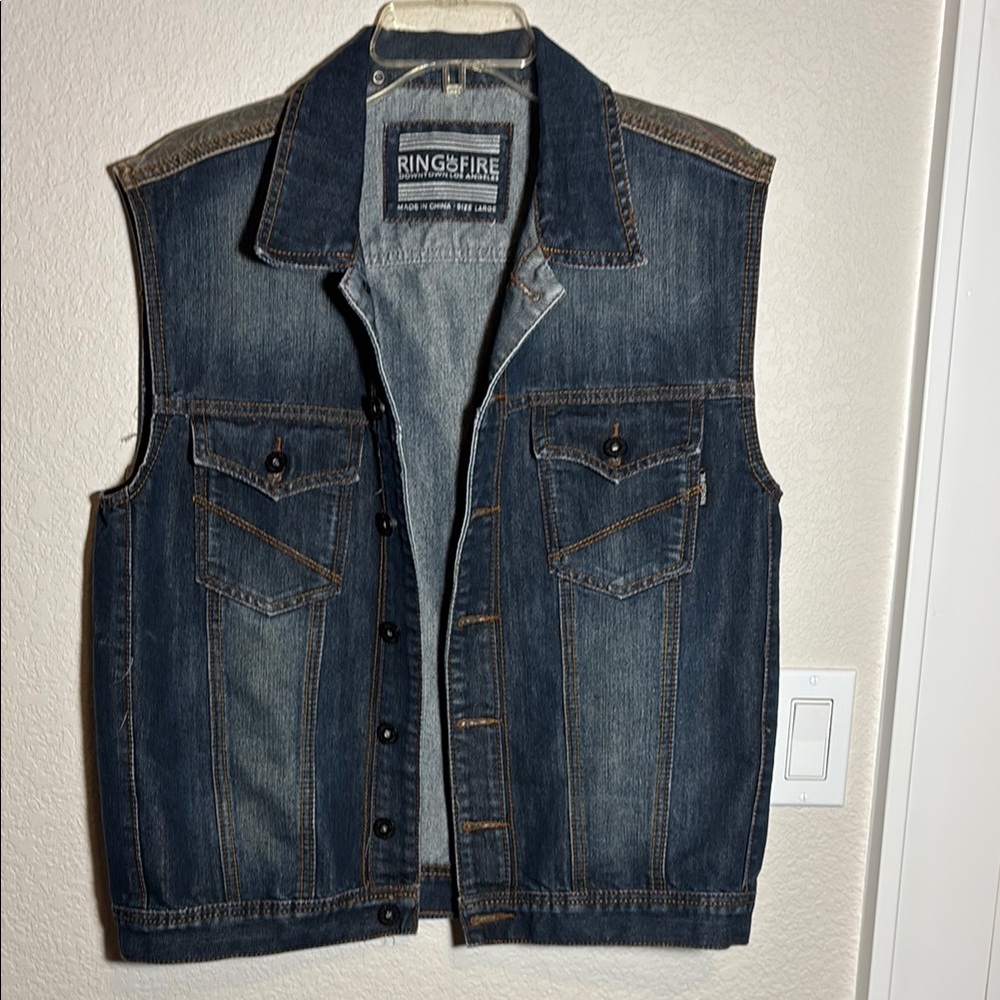 Ring of Fire‎ women’s Denim Vest